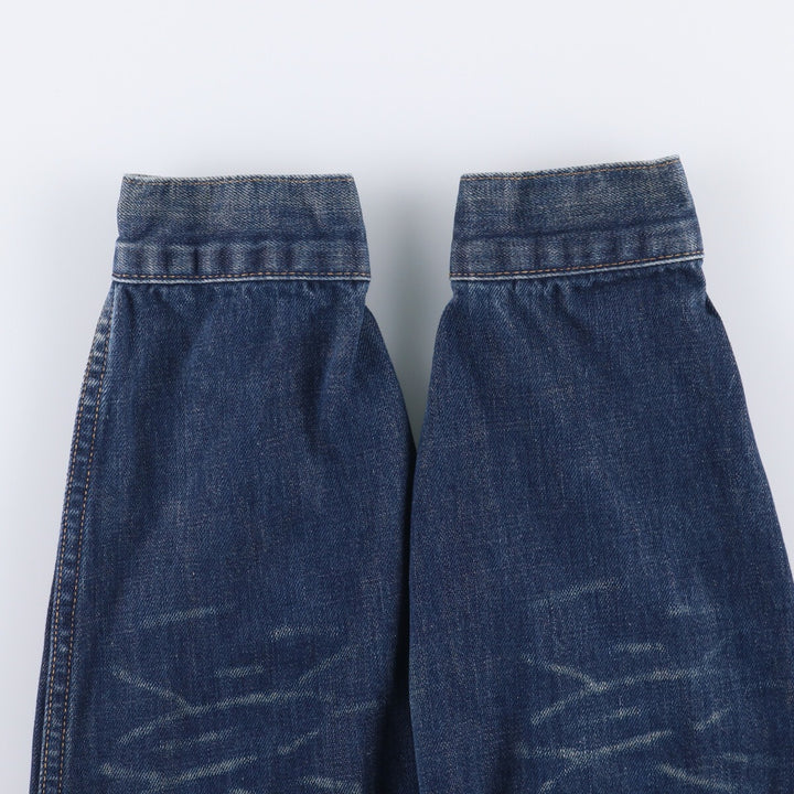 2000'S Levi's 70500-0474 Euro Model Denim Jacket, Men's Size XL cotton blue type Vintage Second Hand