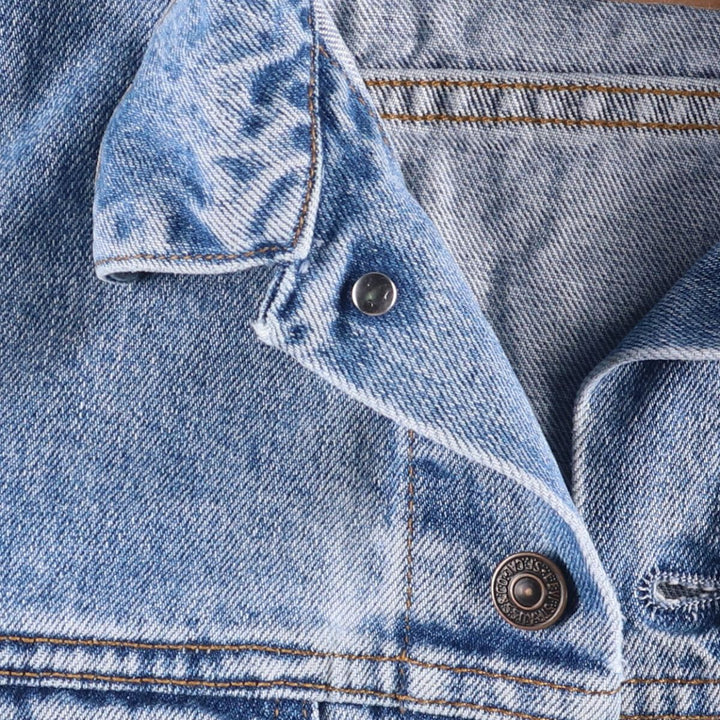 90'S Levi's 70503-0216 denim jacket, denim jacket, men's size L, vintage cotton blue type Vintage Second Hand