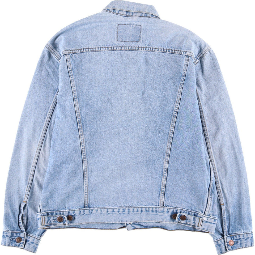 90'S Levi's 70503-0210 denim jacket, G-jacket, men's XL size, vintage cotton blue type Vintage Second Hand