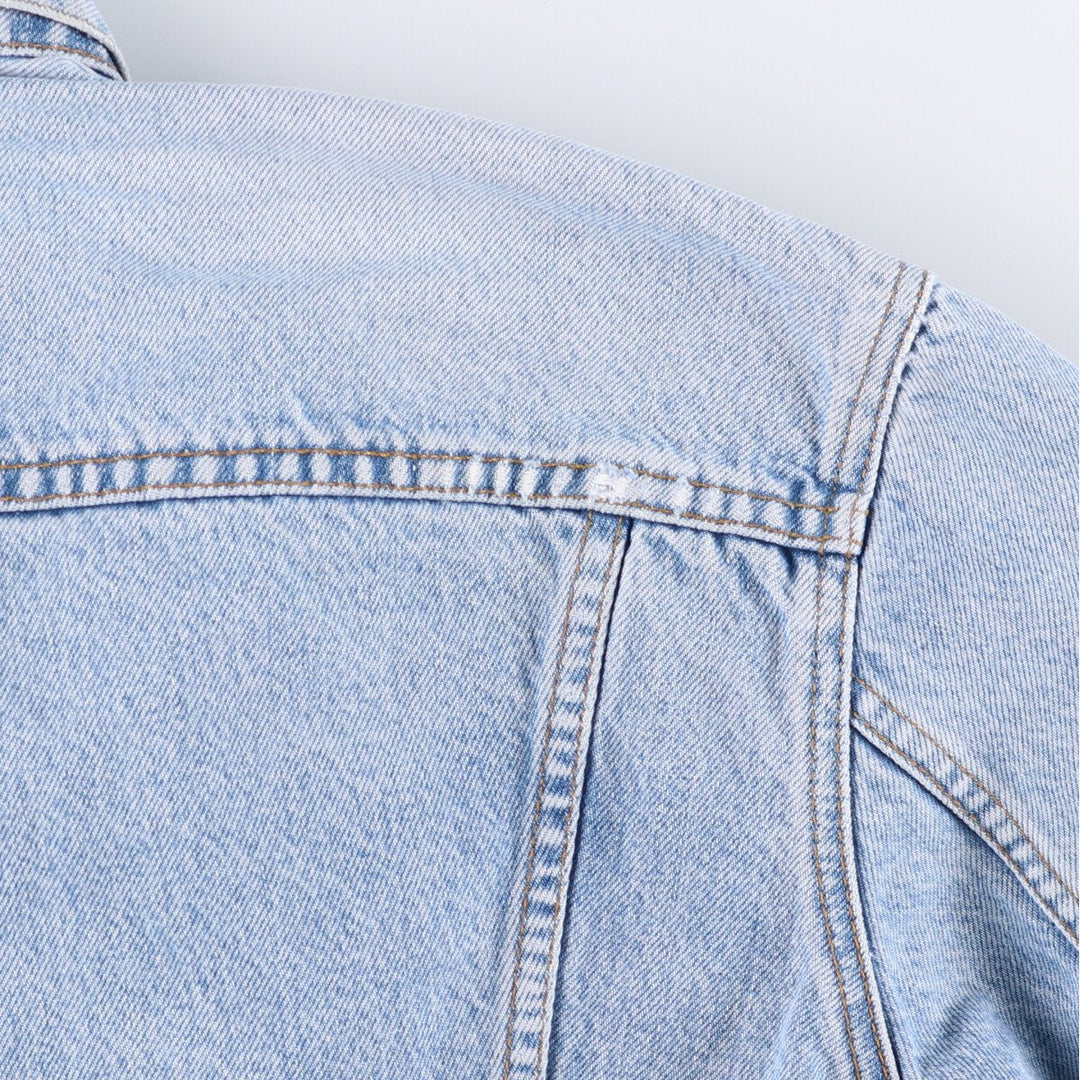 90'S Levi's 70503-0210 denim jacket, G-jacket, men's XL size, vintage cotton blue type Vintage Second Hand