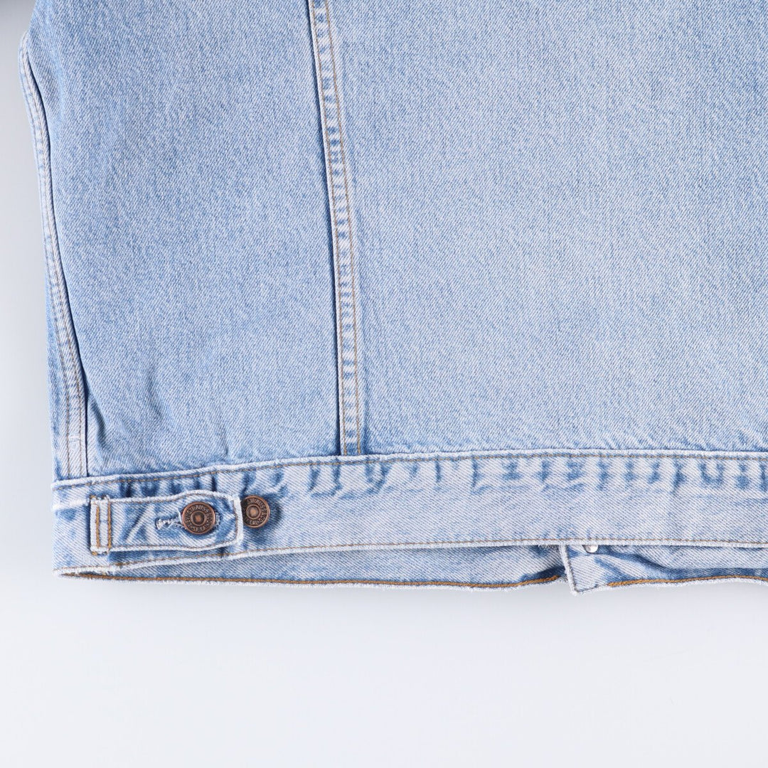 90'S Levi's 70503-0210 denim jacket, G-jacket, men's XL size, vintage cotton blue type Vintage Second Hand