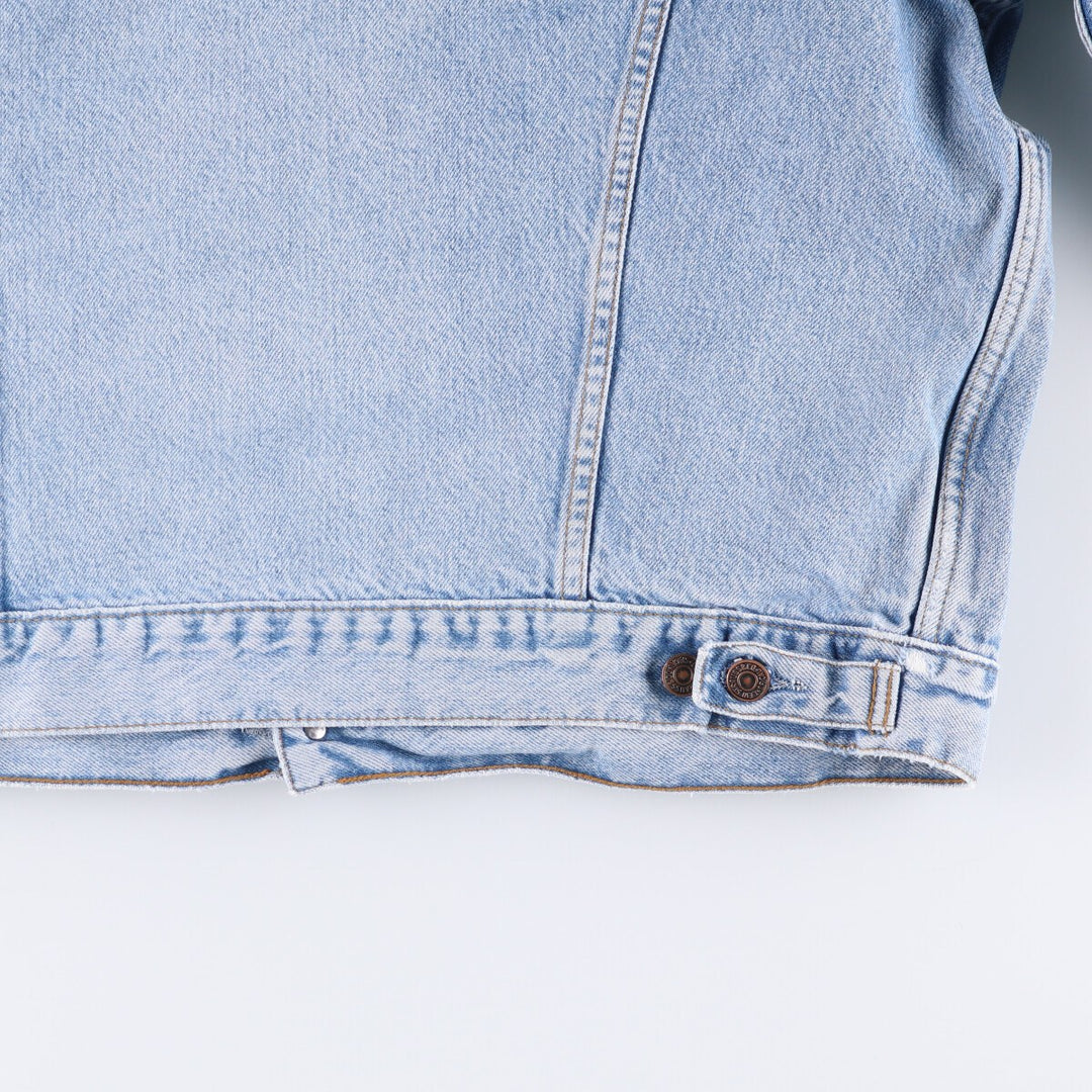 90'S Levi's 70503-0210 denim jacket, G-jacket, men's XL size, vintage cotton blue type Vintage Second Hand