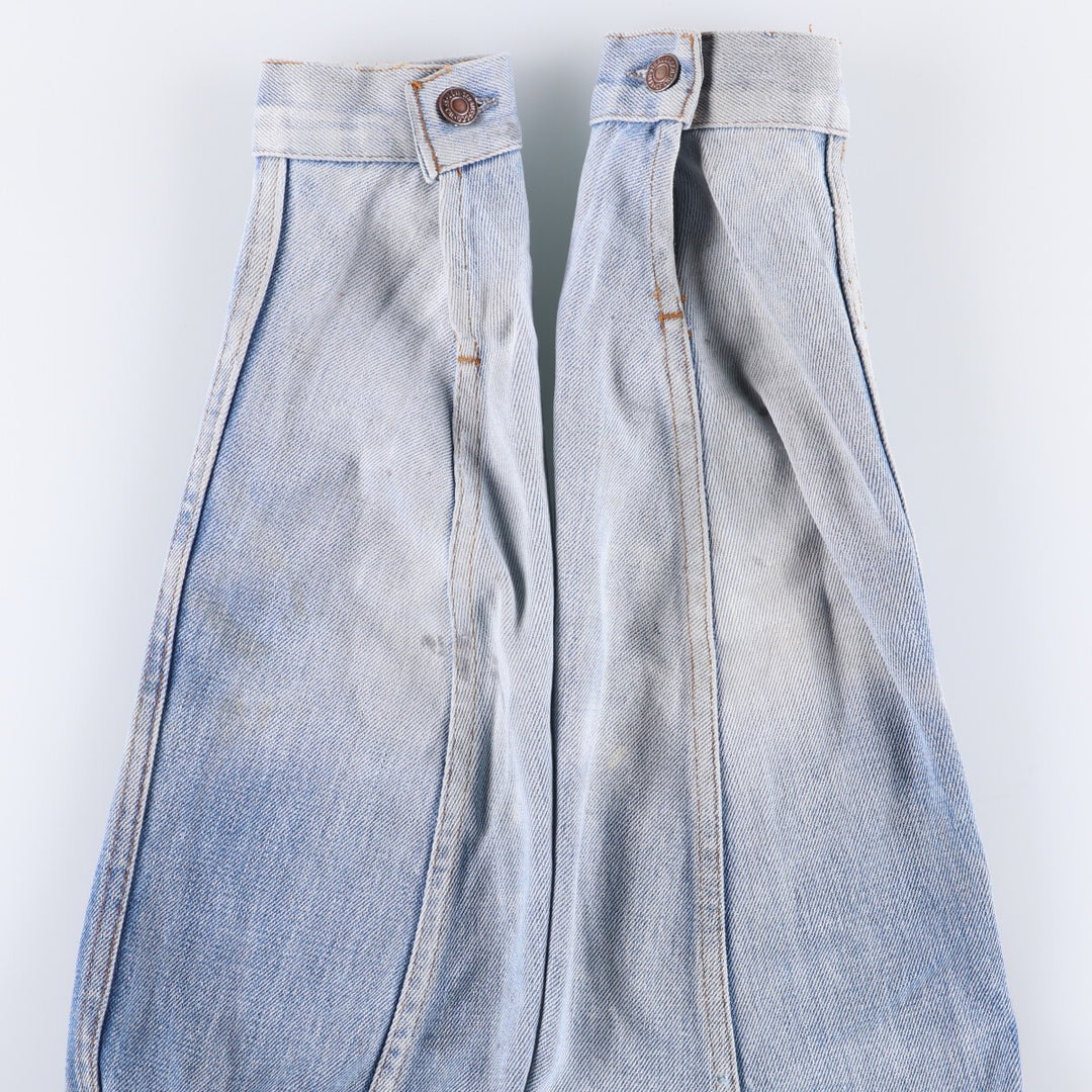 Vintage 1990'S Levi's 70500-0917 denim jacket, made in France, size L, men's unclear blue type Vintage Second Hand