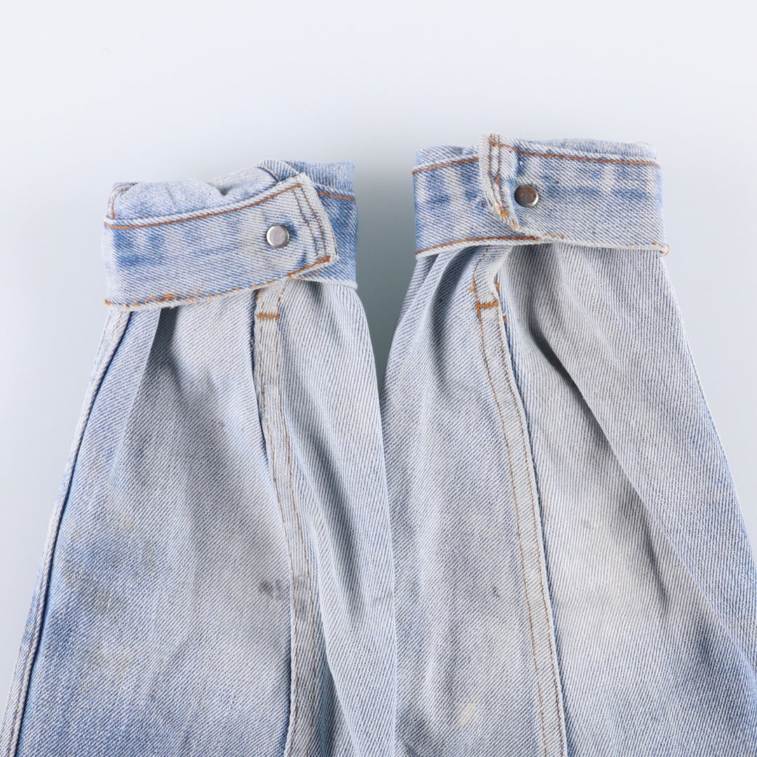 Vintage 1990'S Levi's 70500-0917 denim jacket, made in France, size L, men's unclear blue type Vintage Second Hand