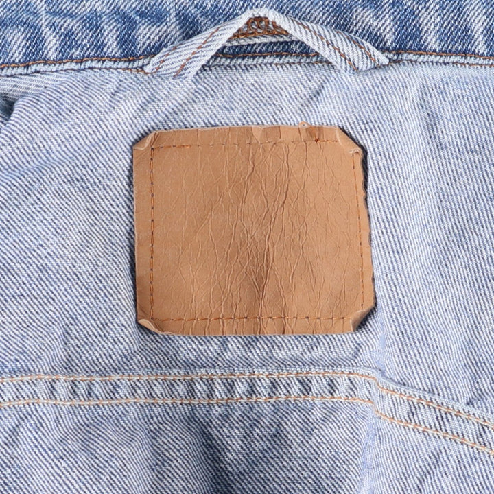 90'S Levi's 70506-0216 Denim Jacket, Made in USA, Men's Size L, Vintage cotton blue type Vintage Second Hand