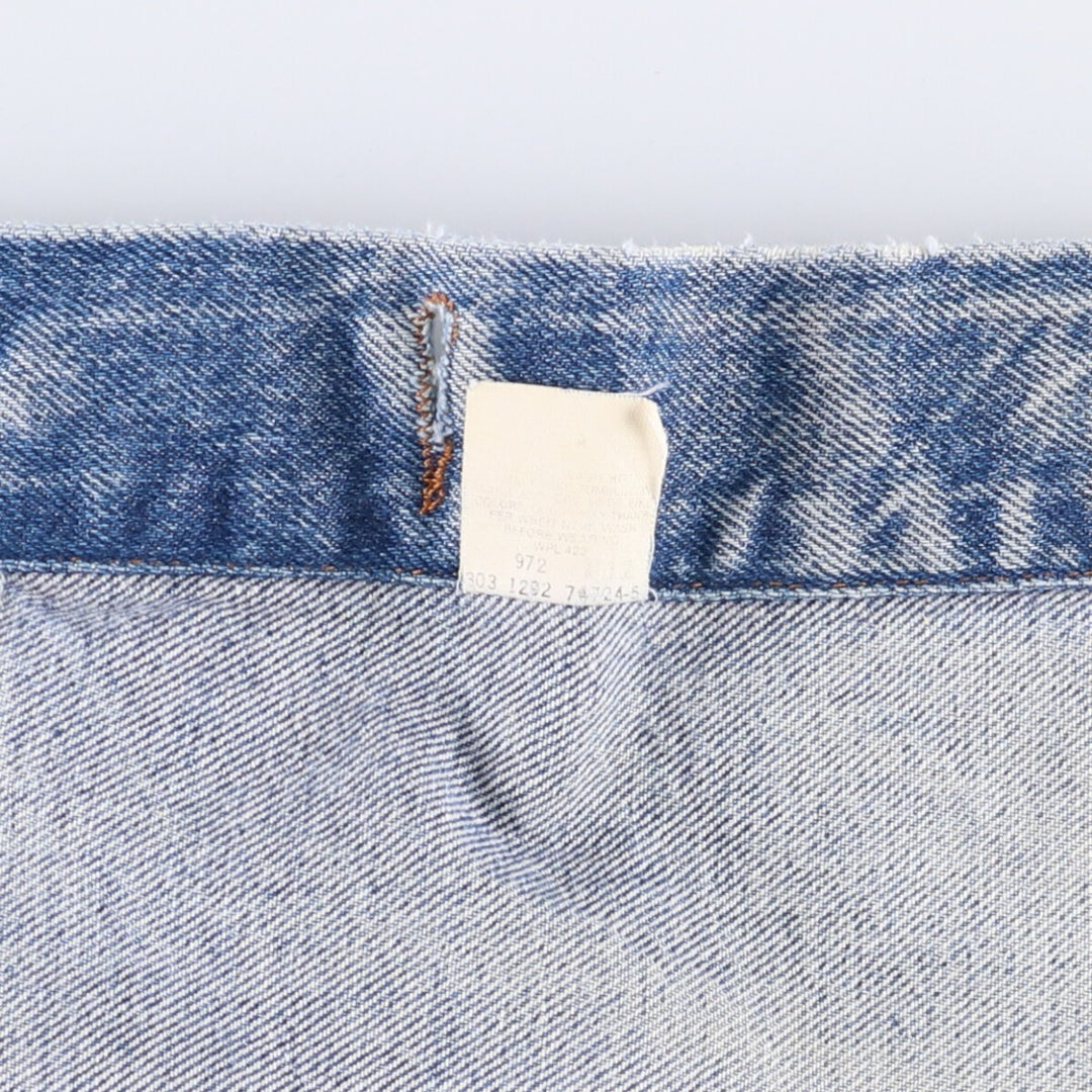 90'S Levi's 70506-0216 Denim Jacket, Made in USA, Men's Size L, Vintage cotton blue type Vintage Second Hand