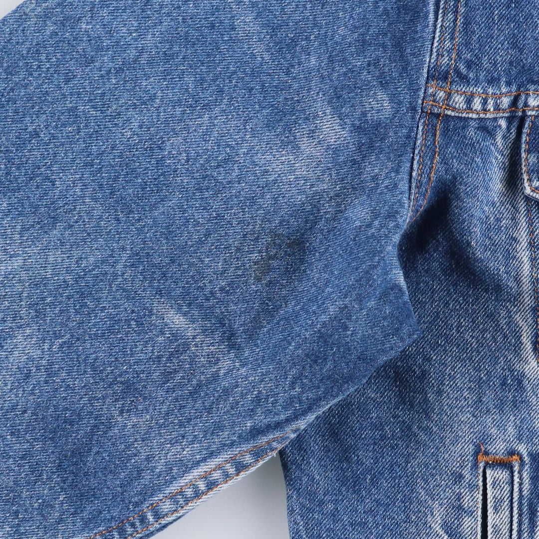 90'S Levi's 70506-0216 Denim Jacket, Made in USA, Men's Size L, Vintage cotton blue type Vintage Second Hand