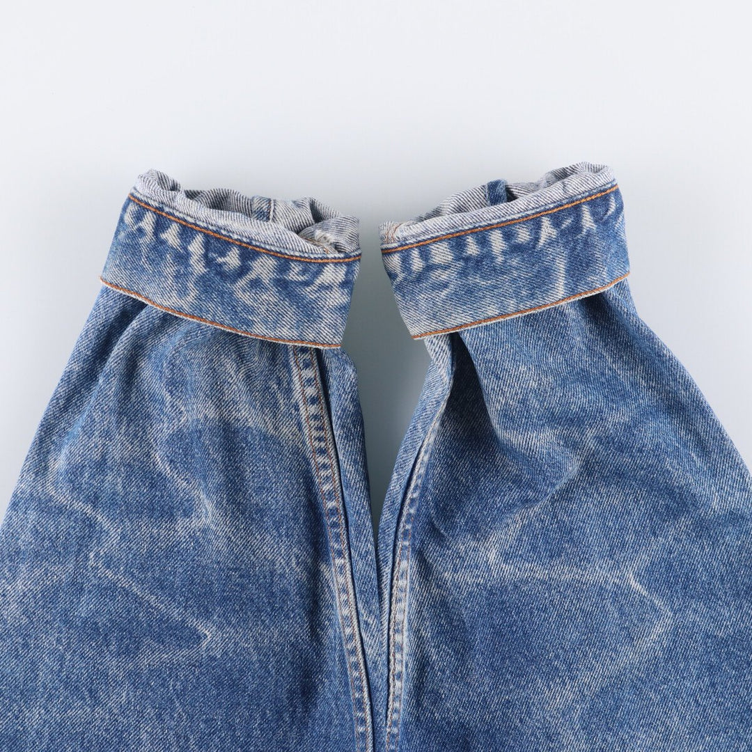 90'S Levi's 70506-0216 Denim Jacket, Made in USA, Men's Size L, Vintage cotton blue type Vintage Second Hand