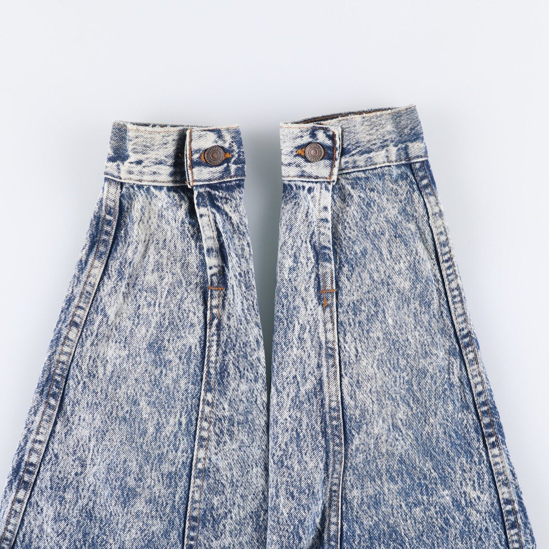 Vintage 1980'S Levi's 70507-0520 Chemical Wash Denim Jacket, Made in USA, Men's Size XL cotton blue type Vintage Second Hand