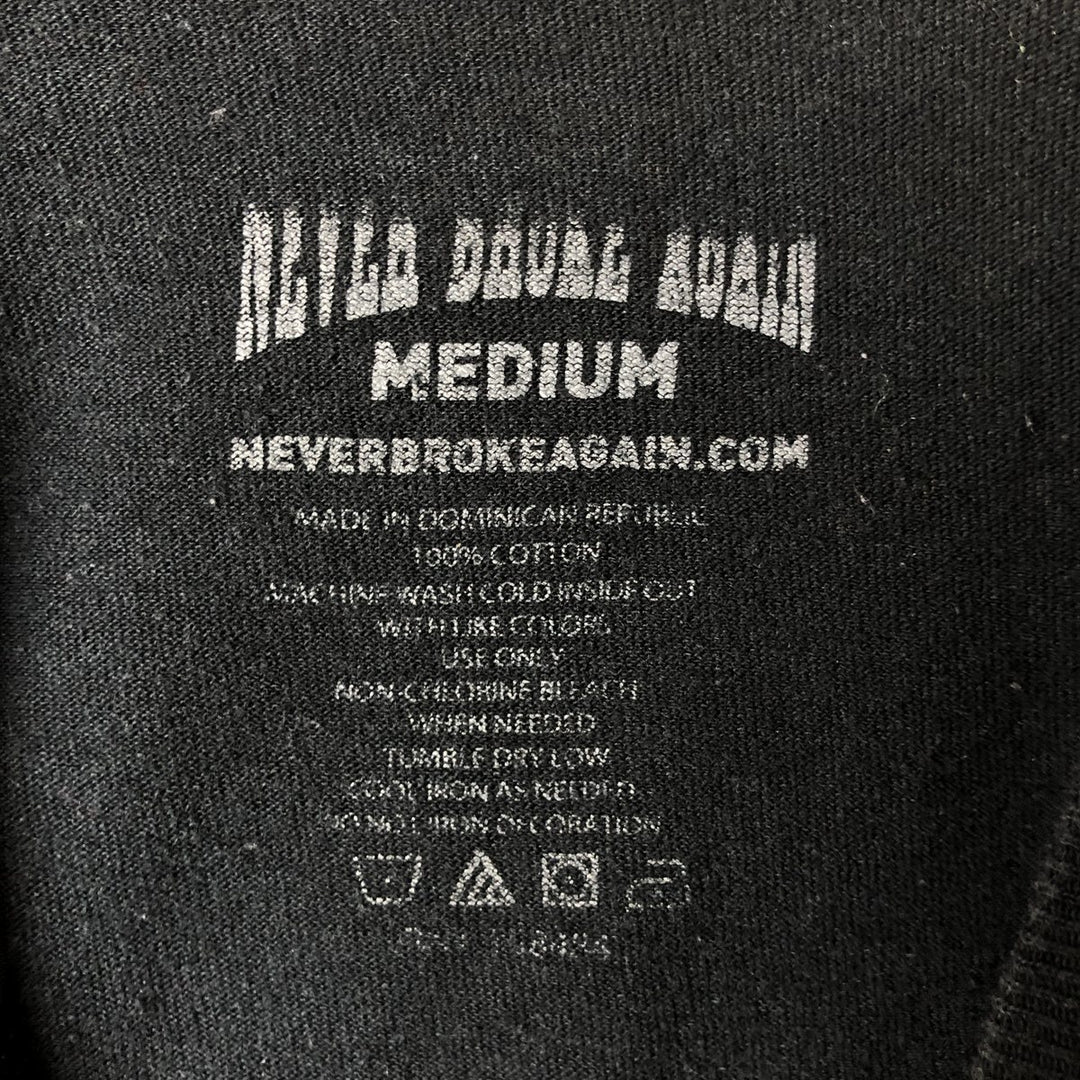 YoungBoy Never Broke Again Rap T-Shirt, Men's Size Medium cotton black type Vintage Second Hand