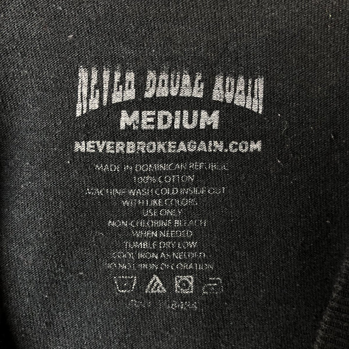 YoungBoy Never Broke Again Rap T-Shirt, Men's Size Medium cotton black type Vintage Second Hand