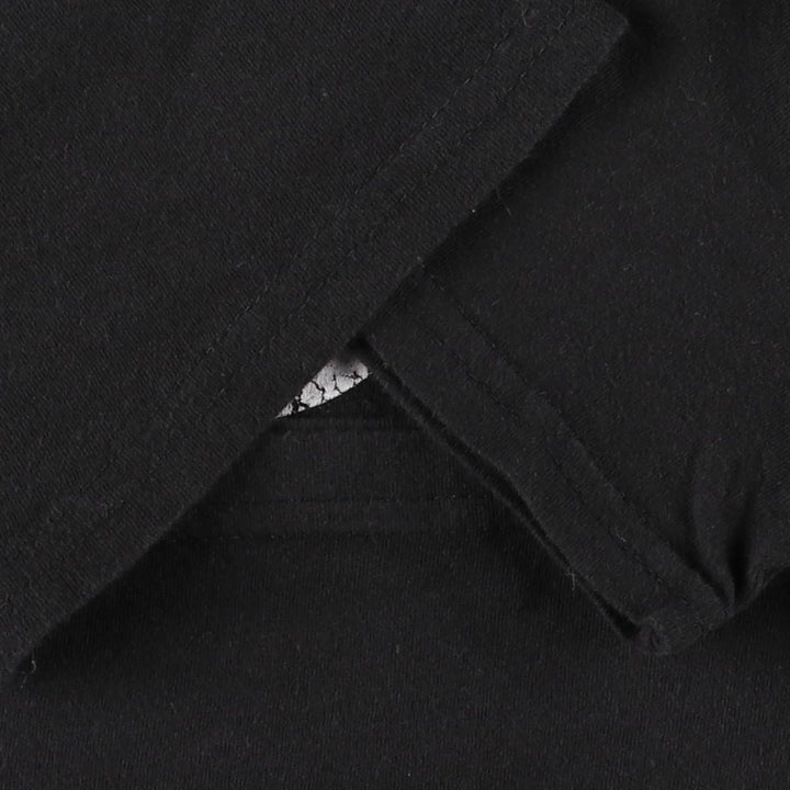 The Rolling Stones Band T-shirt, Men's M size cotton black type Vintage Second Hand