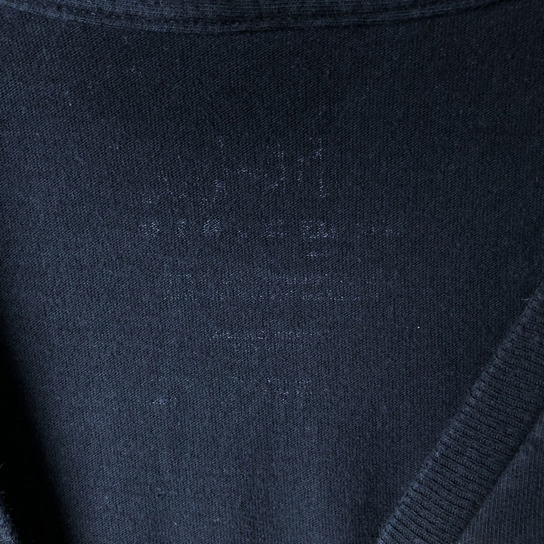 MISFITS Skull Pattern Band T-shirt, Men's L size unclear black type Vintage Second Hand