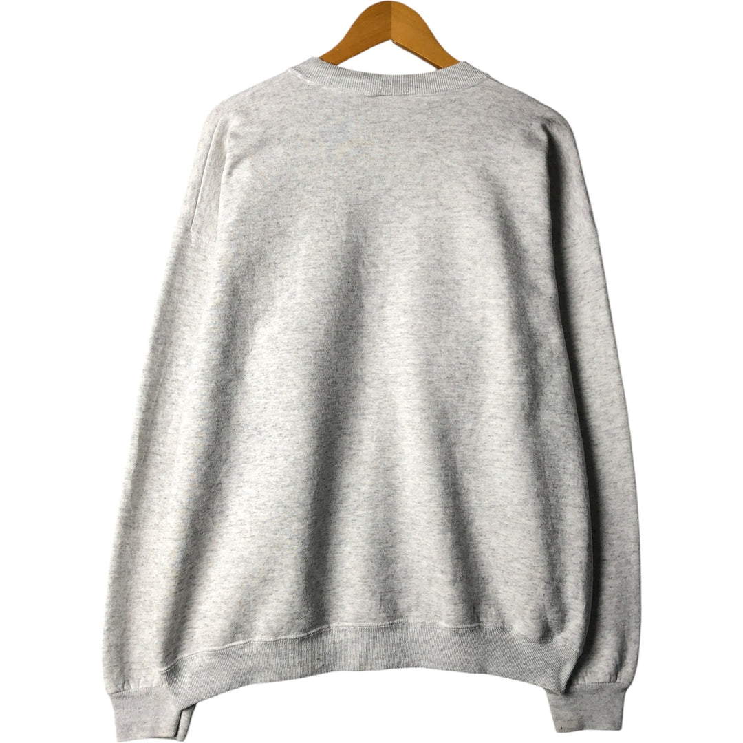 Vintage 90'S Lee printed sweatshirt, made in the USA, men's size XL cotton gray type Vintage Second Hand