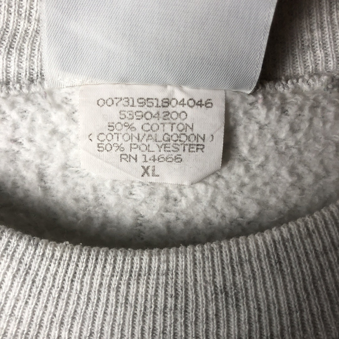 Vintage 90'S Lee printed sweatshirt, made in the USA, men's size XL cotton gray type Vintage Second Hand
