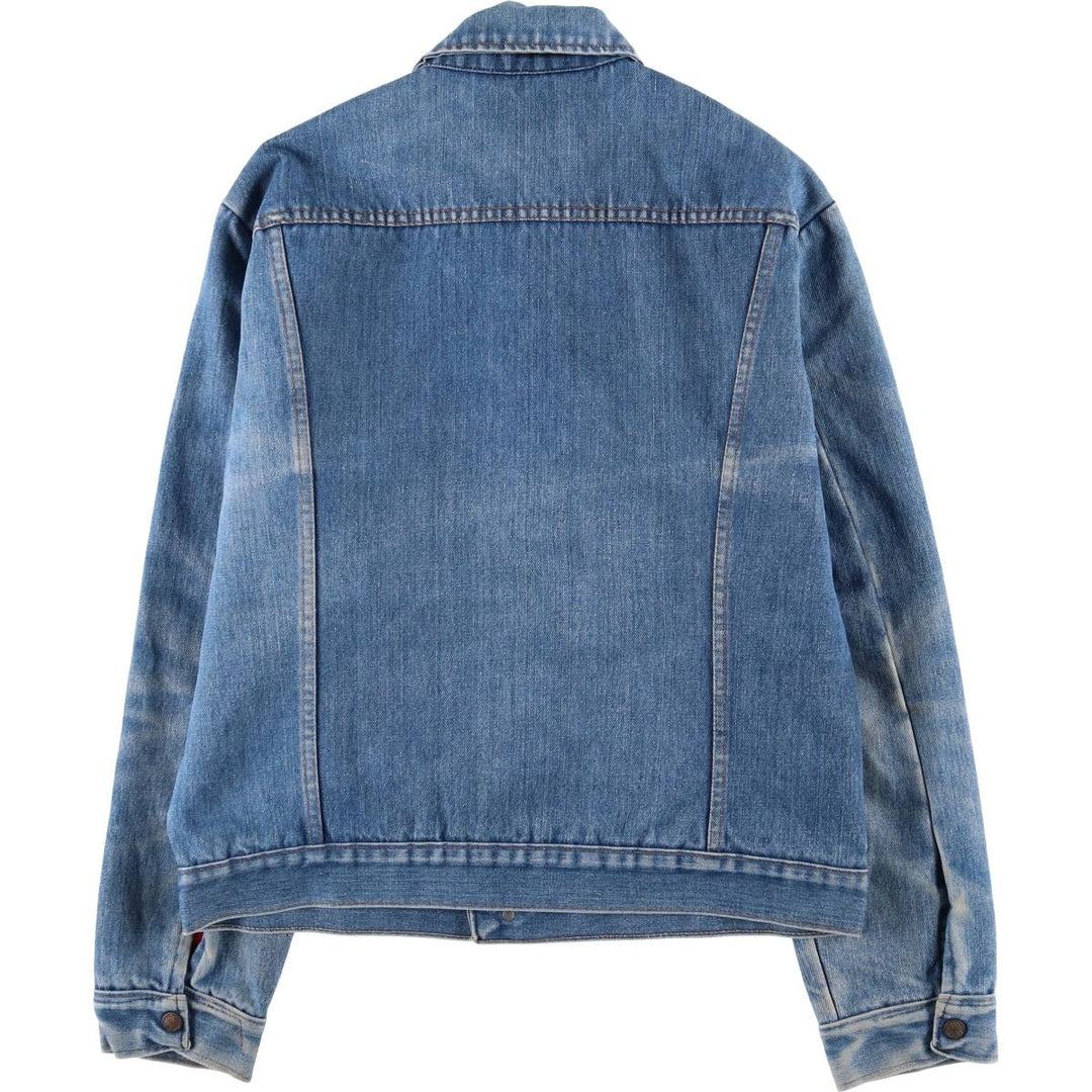 Vintage 1970'S JCPenney Indigo Super Denim denim jacket, size L, men's size L cotton blue type Vintage Second Hand