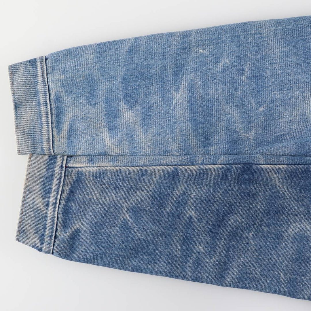 Vintage 1970'S JCPenney Indigo Super Denim denim jacket, size L, men's size L cotton blue type Vintage Second Hand