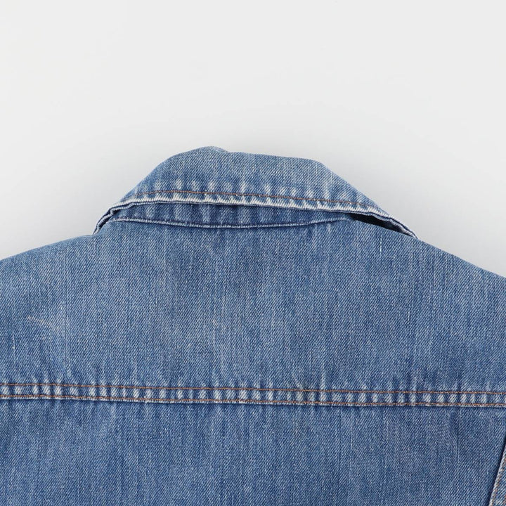 Vintage 1970'S JCPenney Indigo Super Denim denim jacket, size L, men's size L cotton blue type Vintage Second Hand