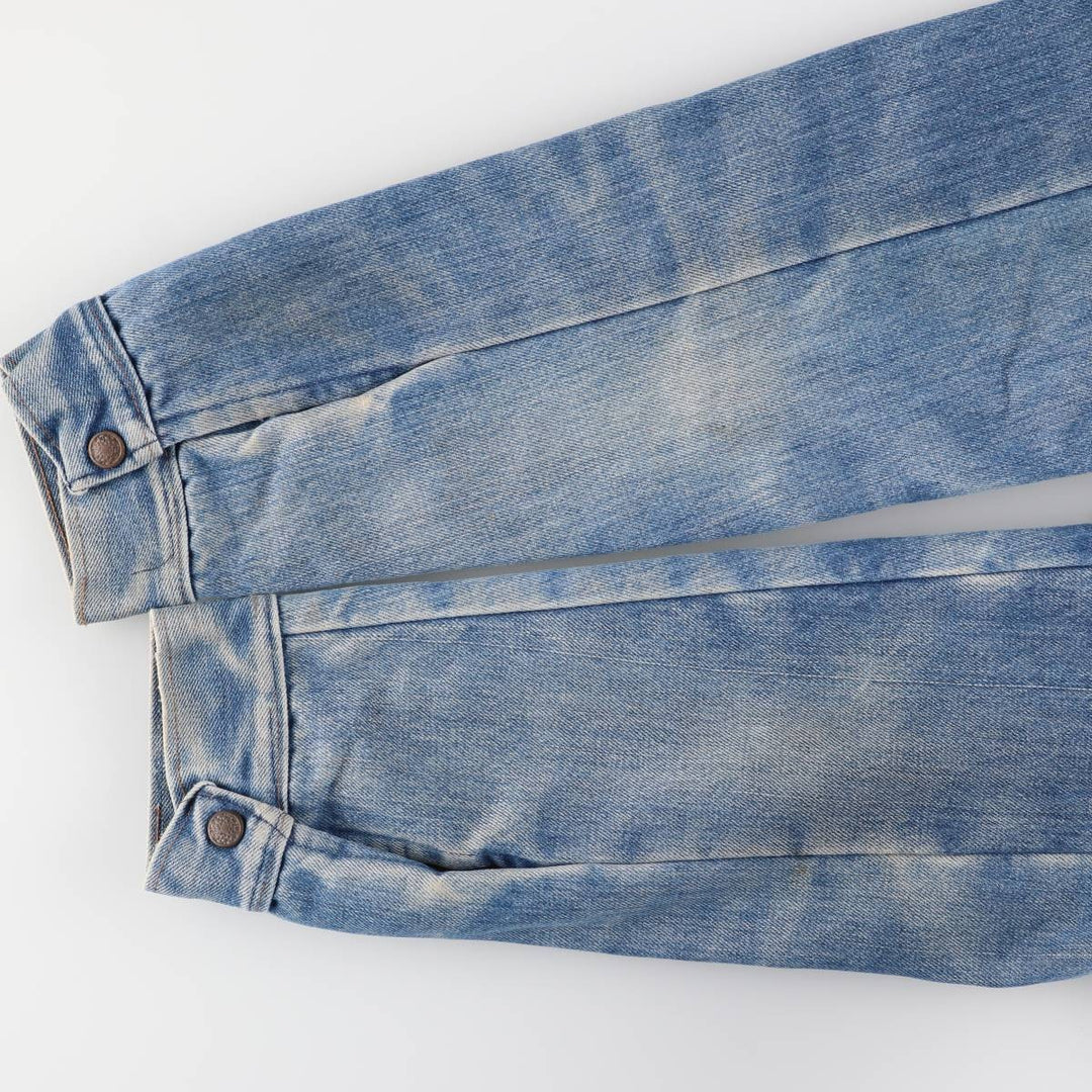 Vintage 1970'S JCPenney Indigo Super Denim denim jacket, size L, men's size L cotton blue type Vintage Second Hand