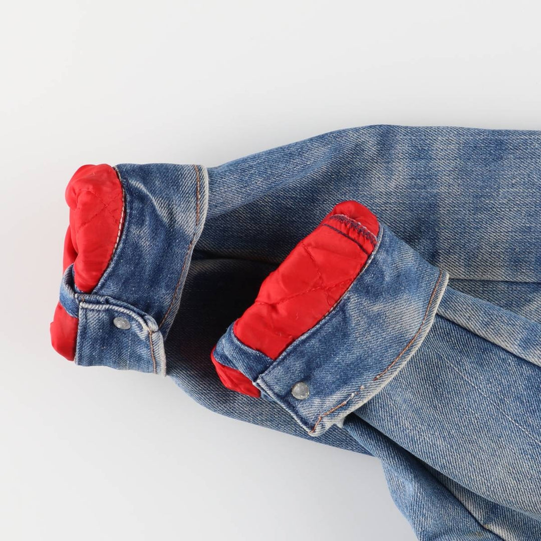 Vintage 1970'S JCPenney Indigo Super Denim denim jacket, size L, men's size L cotton blue type Vintage Second Hand