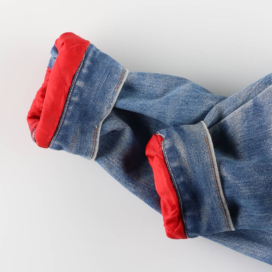 Vintage 1970'S JCPenney Indigo Super Denim denim jacket, size L, men's size L cotton blue type Vintage Second Hand