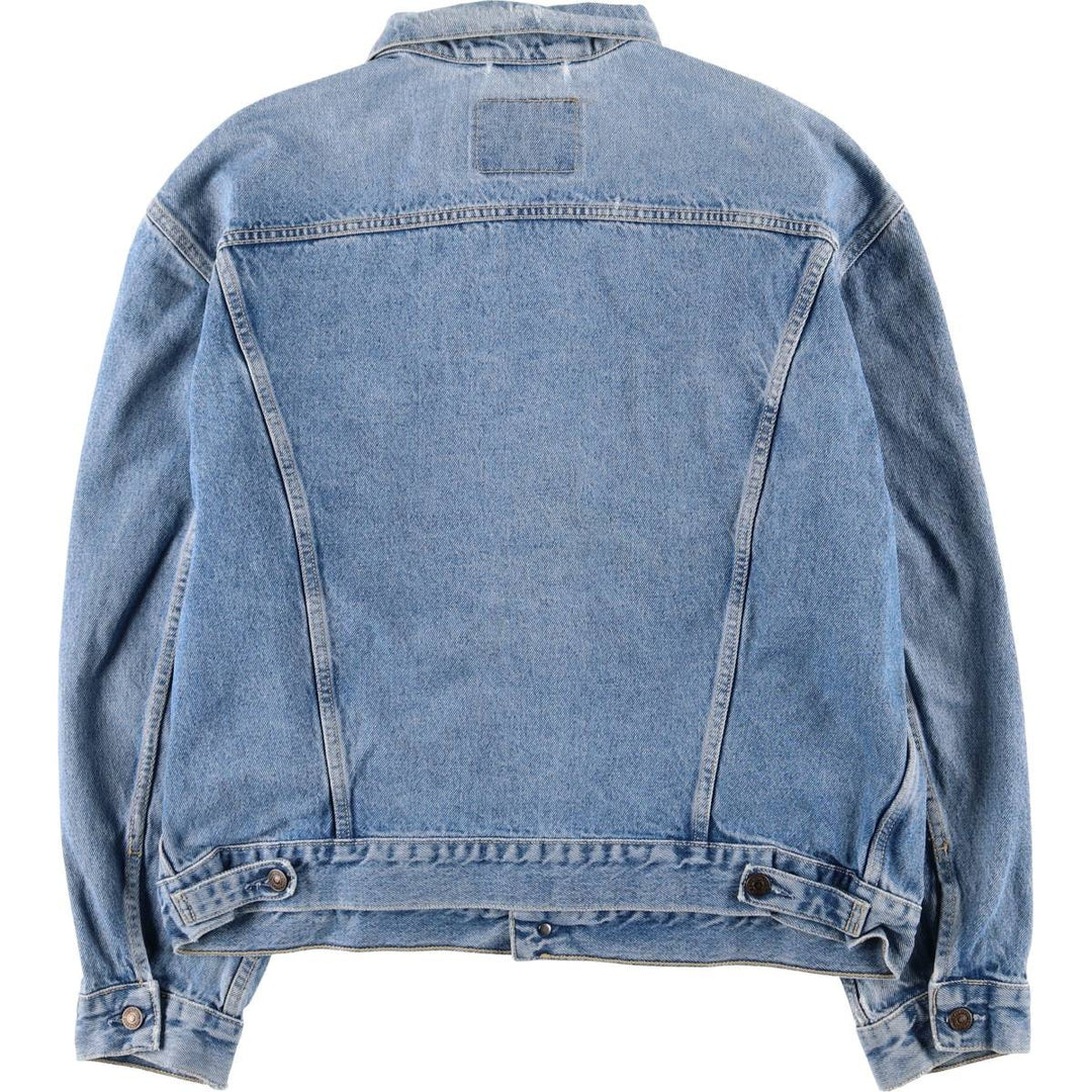 Levi's 70503-0214 Euro Model Denim Jacket, Made in Italy, Men's XXL, Vintage cotton blue type Vintage Second Hand
