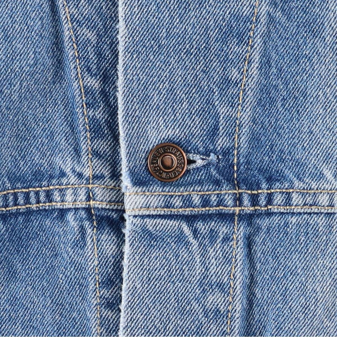 Levi's 70503-0214 Euro Model Denim Jacket, Made in Italy, Men's XXL, Vintage cotton blue type Vintage Second Hand