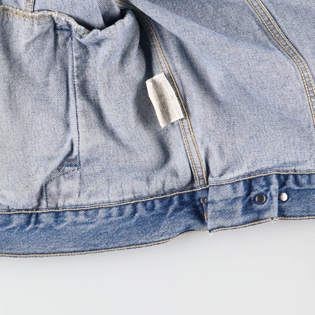 Levi's 70503-0214 Euro Model Denim Jacket, Made in Italy, Men's XXL, Vintage cotton blue type Vintage Second Hand
