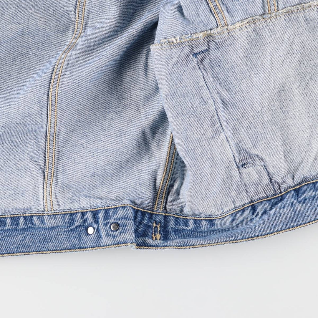 Levi's 70503-0214 Euro Model Denim Jacket, Made in Italy, Men's XXL, Vintage cotton blue type Vintage Second Hand