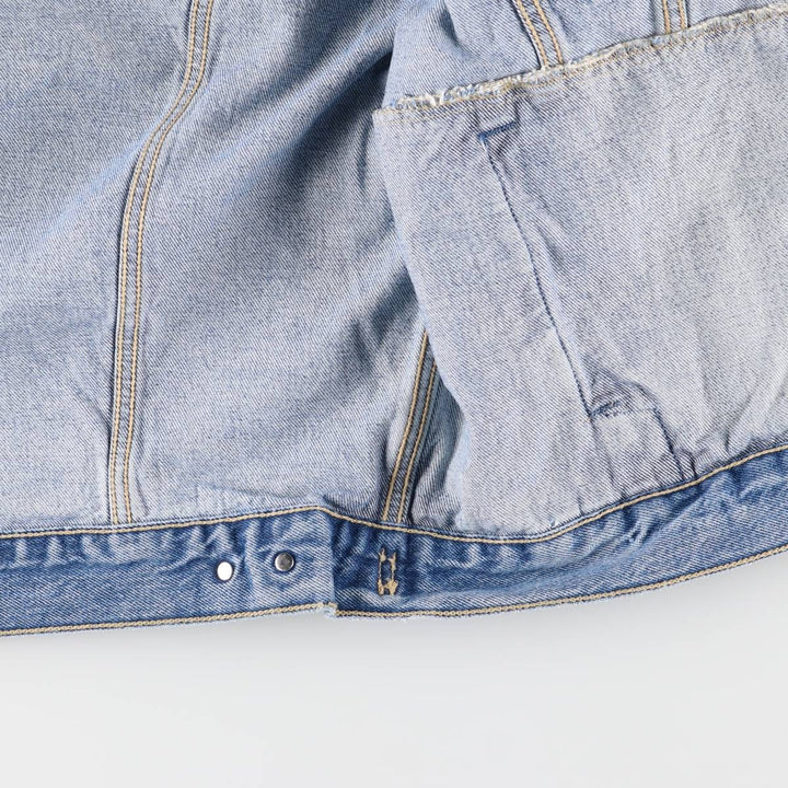 Levi's 70503-0214 Euro Model Denim Jacket, Made in Italy, Men's XXL, Vintage cotton blue type Vintage Second Hand