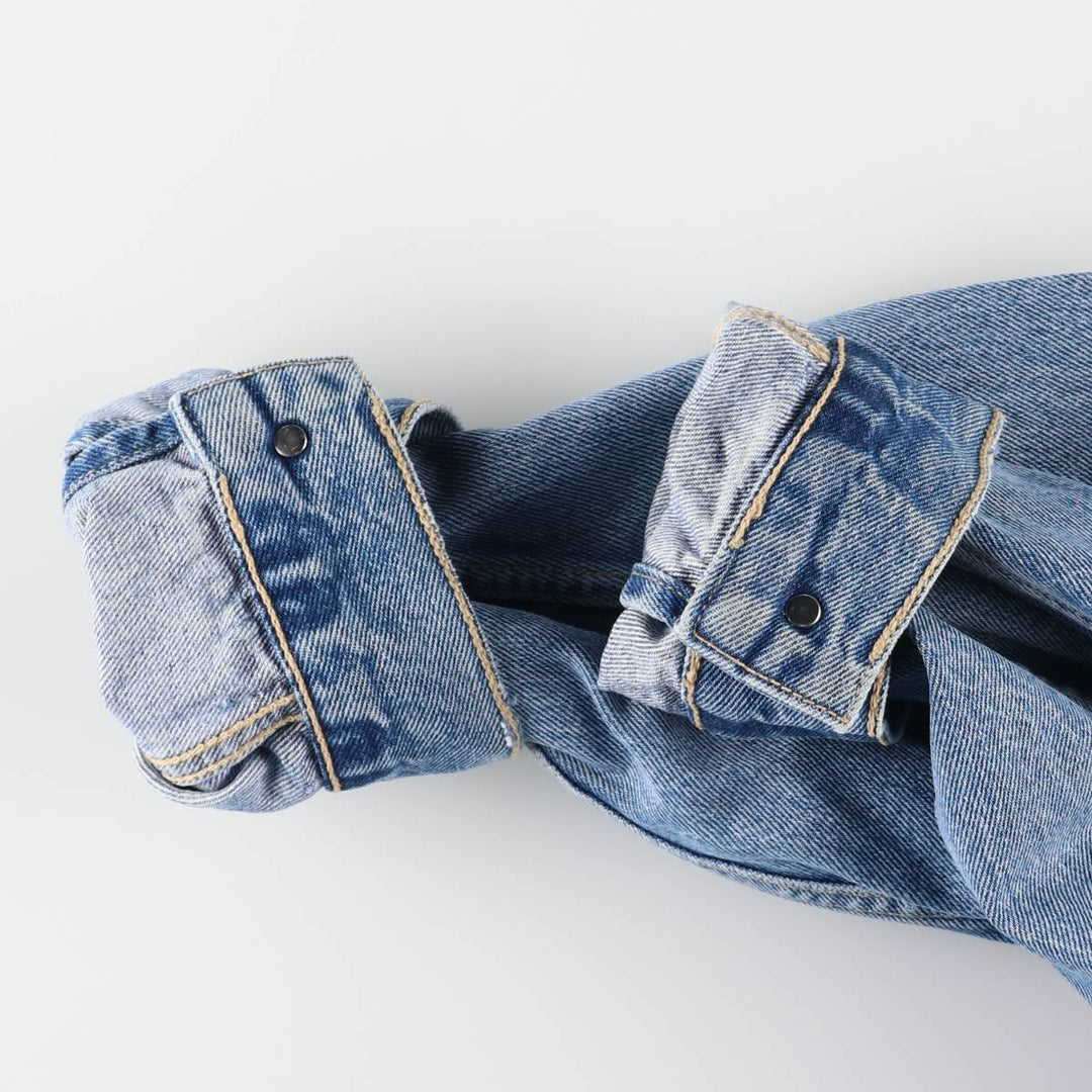 Levi's 70503-0214 Euro Model Denim Jacket, Made in Italy, Men's XXL, Vintage cotton blue type Vintage Second Hand