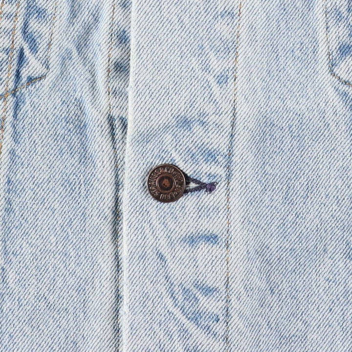 Vintage Levi's denim jacket, made in the USA, size L, men's size L cotton blue type Vintage Second Hand