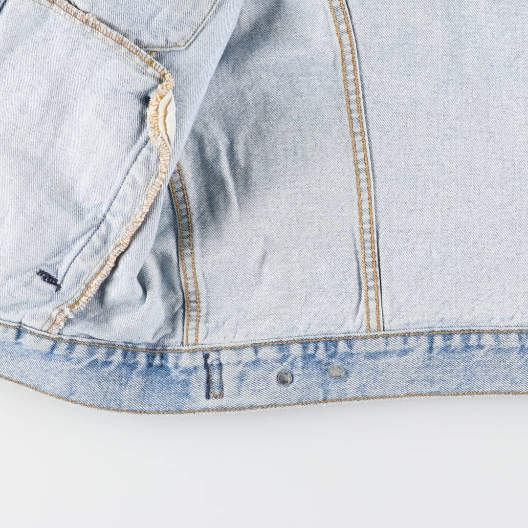 Vintage Levi's denim jacket, made in the USA, size L, men's size L cotton blue type Vintage Second Hand