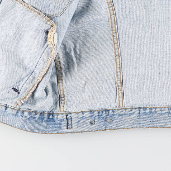 Vintage Levi's denim jacket, made in the USA, size L, men's size L cotton blue type Vintage Second Hand