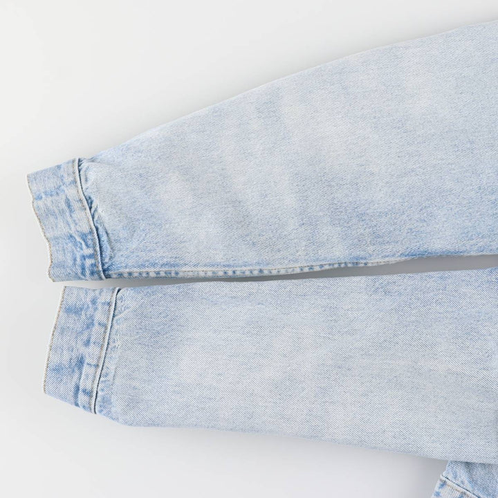 Vintage Levi's denim jacket, made in the USA, size L, men's size L cotton blue type Vintage Second Hand