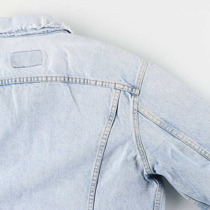 Vintage Levi's denim jacket, made in the USA, size L, men's size L cotton blue type Vintage Second Hand