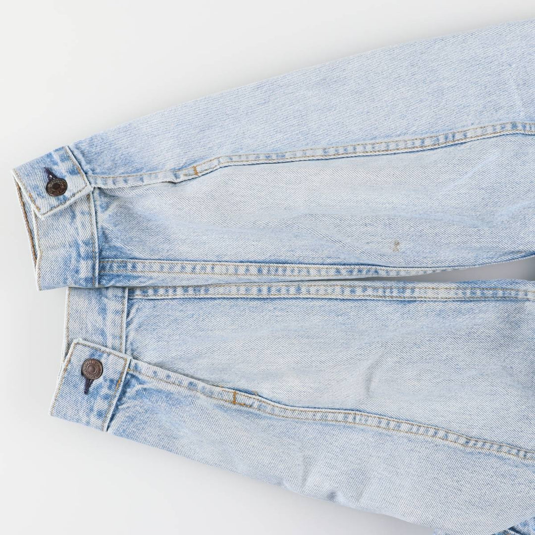 Vintage Levi's denim jacket, made in the USA, size L, men's size L cotton blue type Vintage Second Hand
