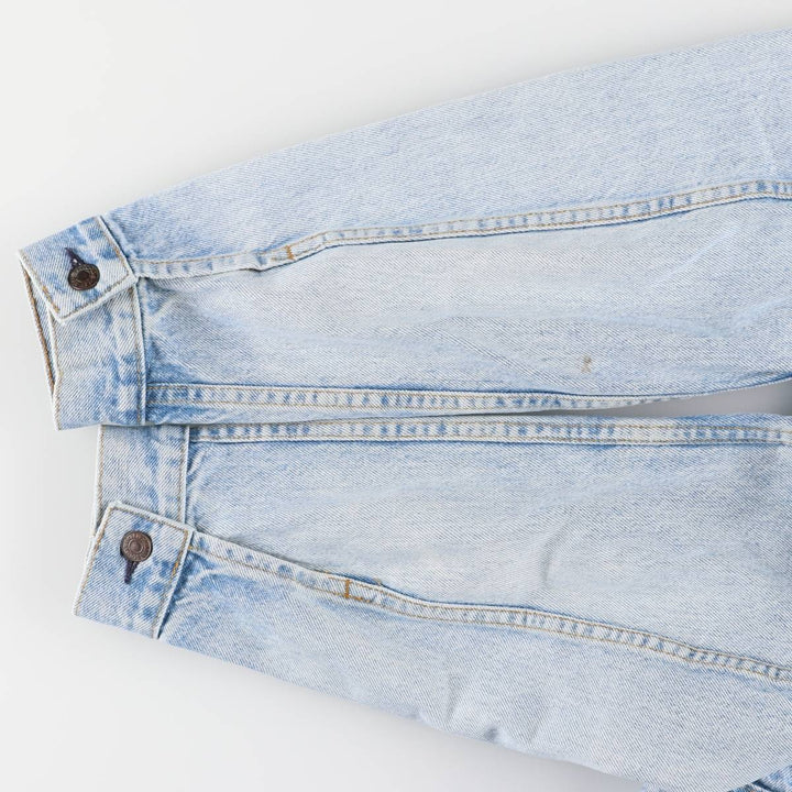 Vintage Levi's denim jacket, made in the USA, size L, men's size L cotton blue type Vintage Second Hand