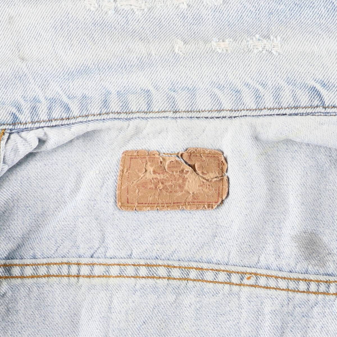 Vintage Levi's denim jacket, size M, men's size M unclear blue type Vintage Second Hand
