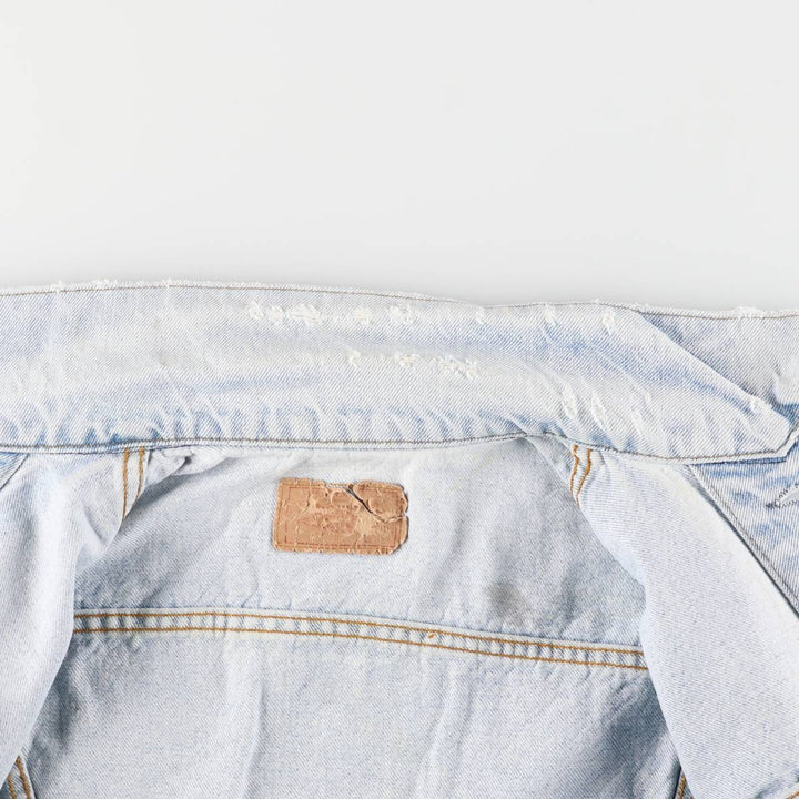 Vintage Levi's denim jacket, size M, men's size M unclear blue type Vintage Second Hand