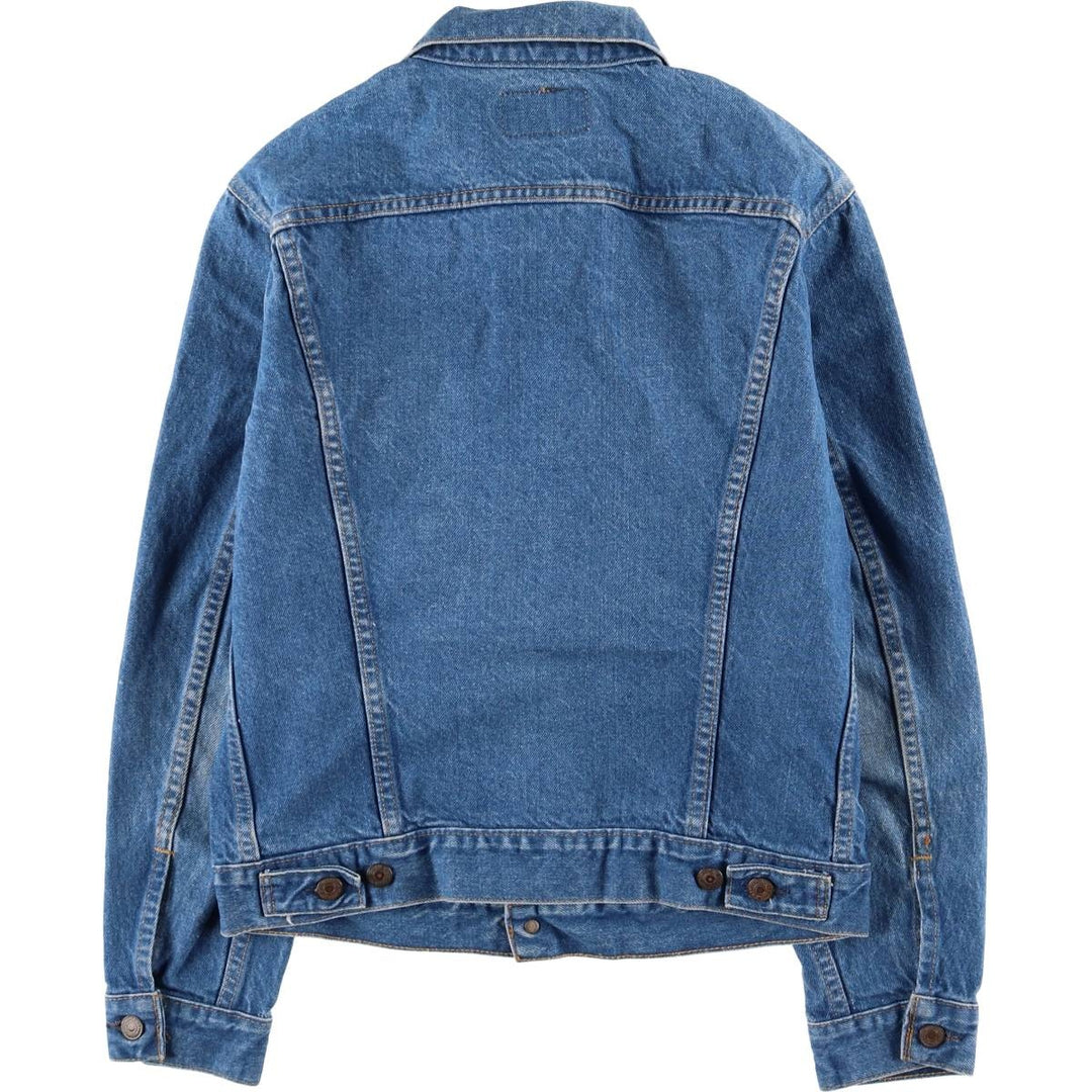90'S Levi's 70506-0214 denim jacket, denim jacket, made in USA, men's size S, vintage cotton blue type Vintage Second Hand
