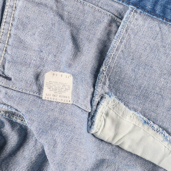 90'S Levi's 70506-0214 denim jacket, denim jacket, made in USA, men's size S, vintage cotton blue type Vintage Second Hand