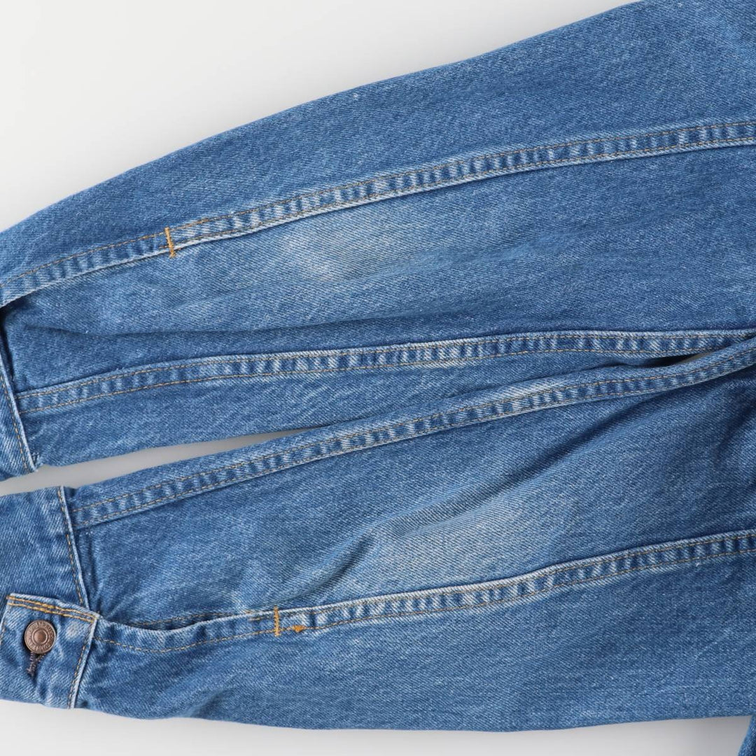 90'S Levi's 70506-0214 denim jacket, denim jacket, made in USA, men's size S, vintage cotton blue type Vintage Second Hand