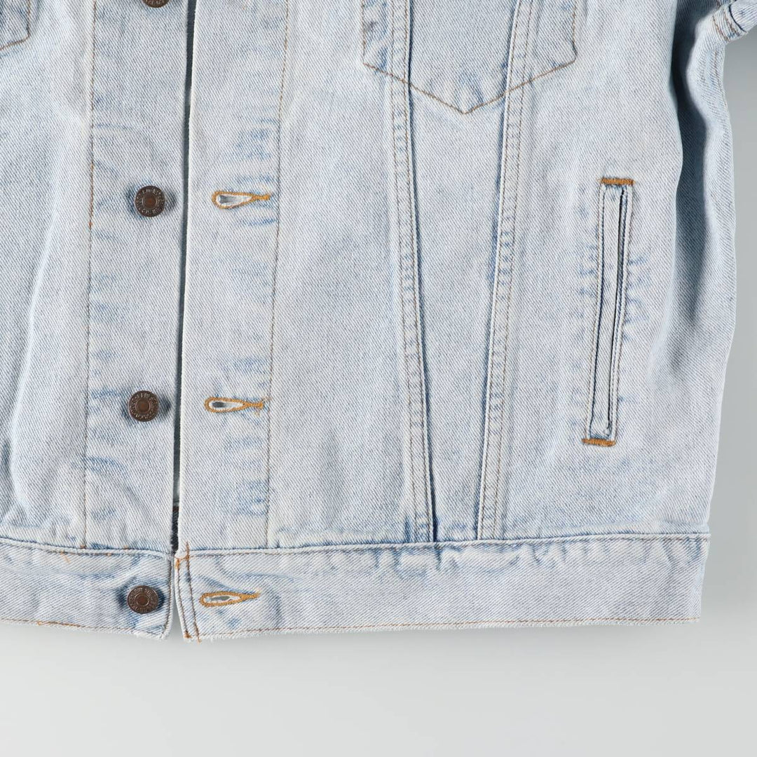 90'S Levi's 70507-4834 Denim Jacket, Men's Size L, Vintage cotton blue type Vintage Second Hand
