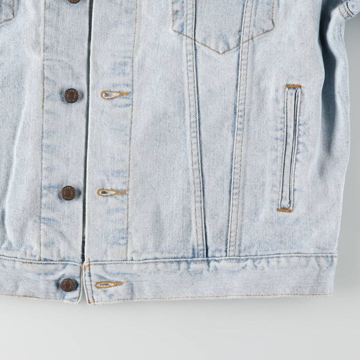 90'S Levi's 70507-4834 Denim Jacket, Men's Size L, Vintage cotton blue type Vintage Second Hand
