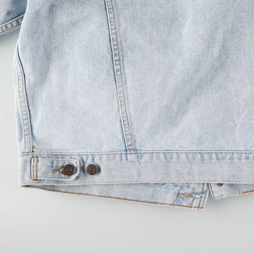 90'S Levi's 70507-4834 Denim Jacket, Men's Size L, Vintage cotton blue type Vintage Second Hand