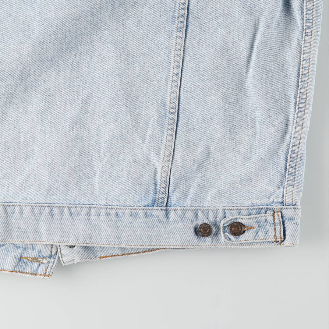 90'S Levi's 70507-4834 Denim Jacket, Men's Size L, Vintage cotton blue type Vintage Second Hand