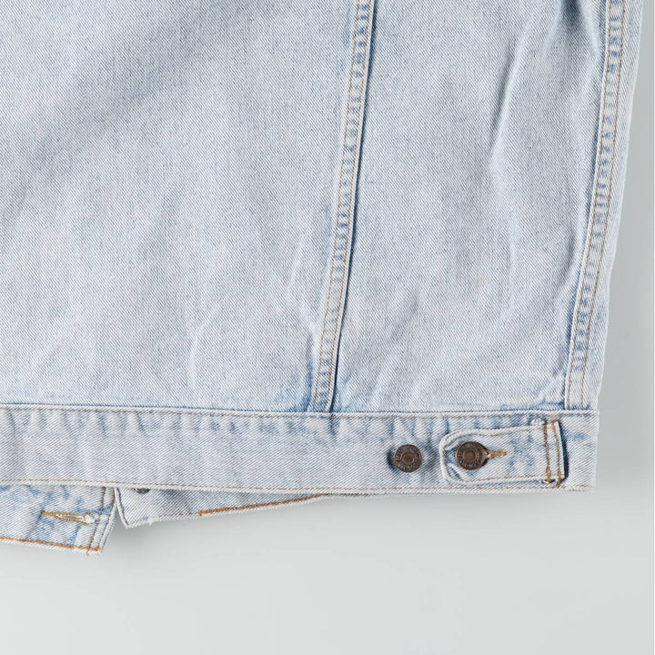 90'S Levi's 70507-4834 Denim Jacket, Men's Size L, Vintage cotton blue type Vintage Second Hand