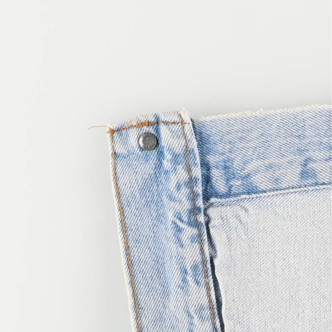 90'S Vintage Levi's Denim Jacket, Made in USA, Men's Size Medium unclear Blue type light blue Vintage Second Hand