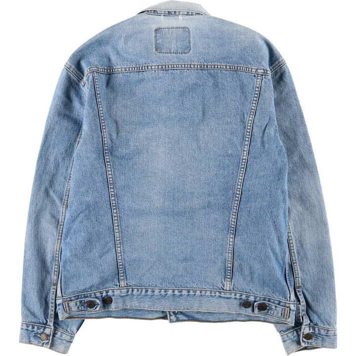 90'S Levi's 70503-0216 denim jacket, denim jacket, men's size L, vintage cotton blue type Vintage Second Hand